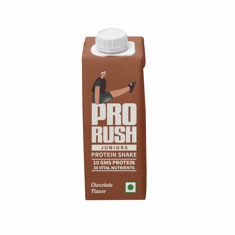 Prorush Protein Shake Juniors ( 10G Protein + 30 Nutrients ) Chocolate Flavour
